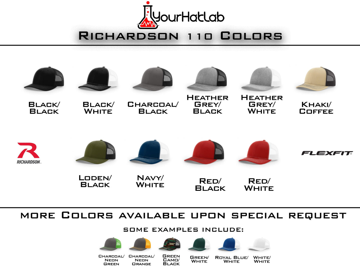 Deep Pockets R-FLEX Richardson 110 Stretch Hat