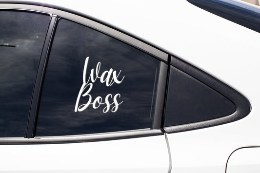 Wax Boss Scentsy Decal - Many Colors & Sizes