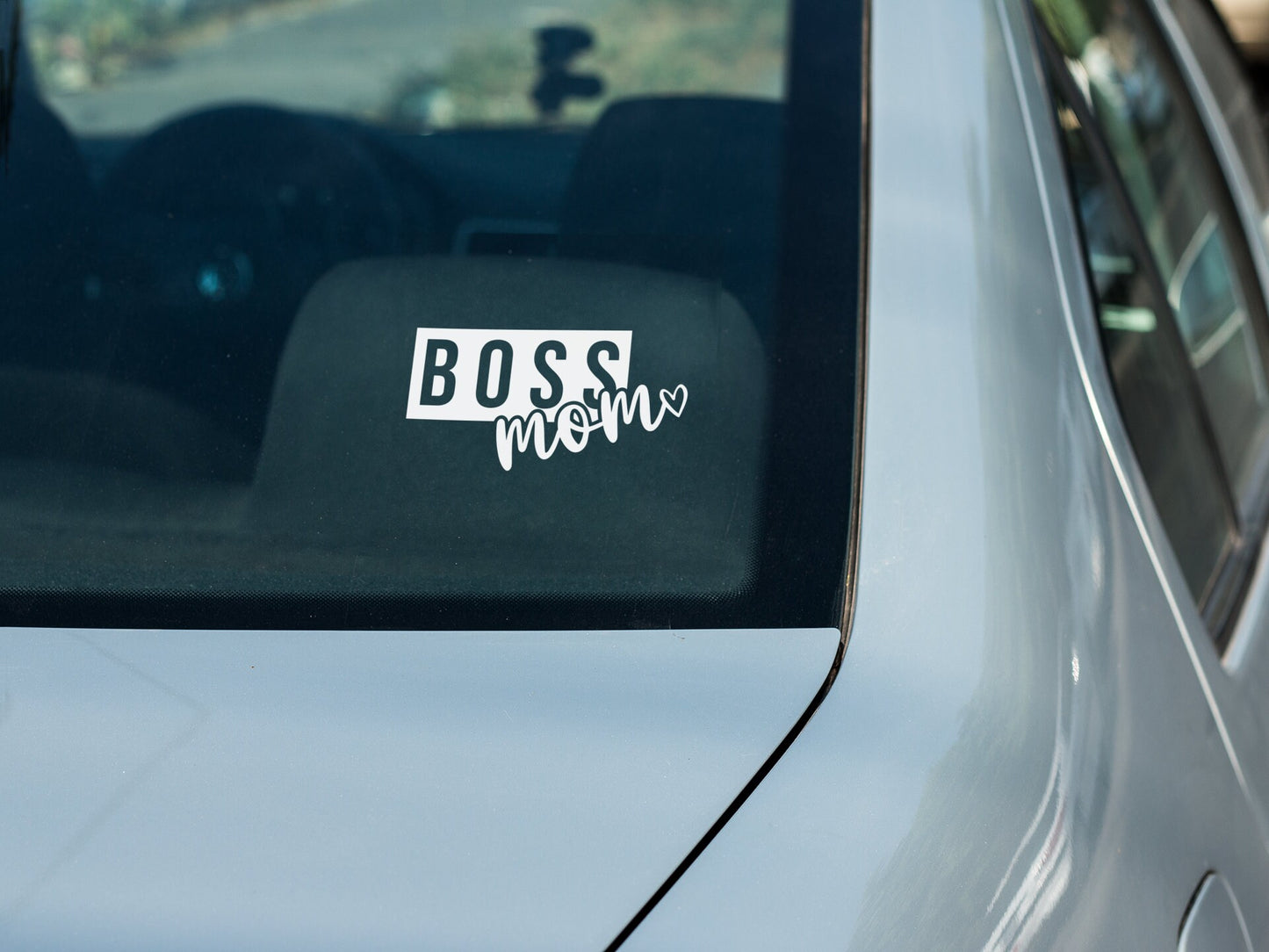 Boss Mom Decal - Many Colors & Sizes