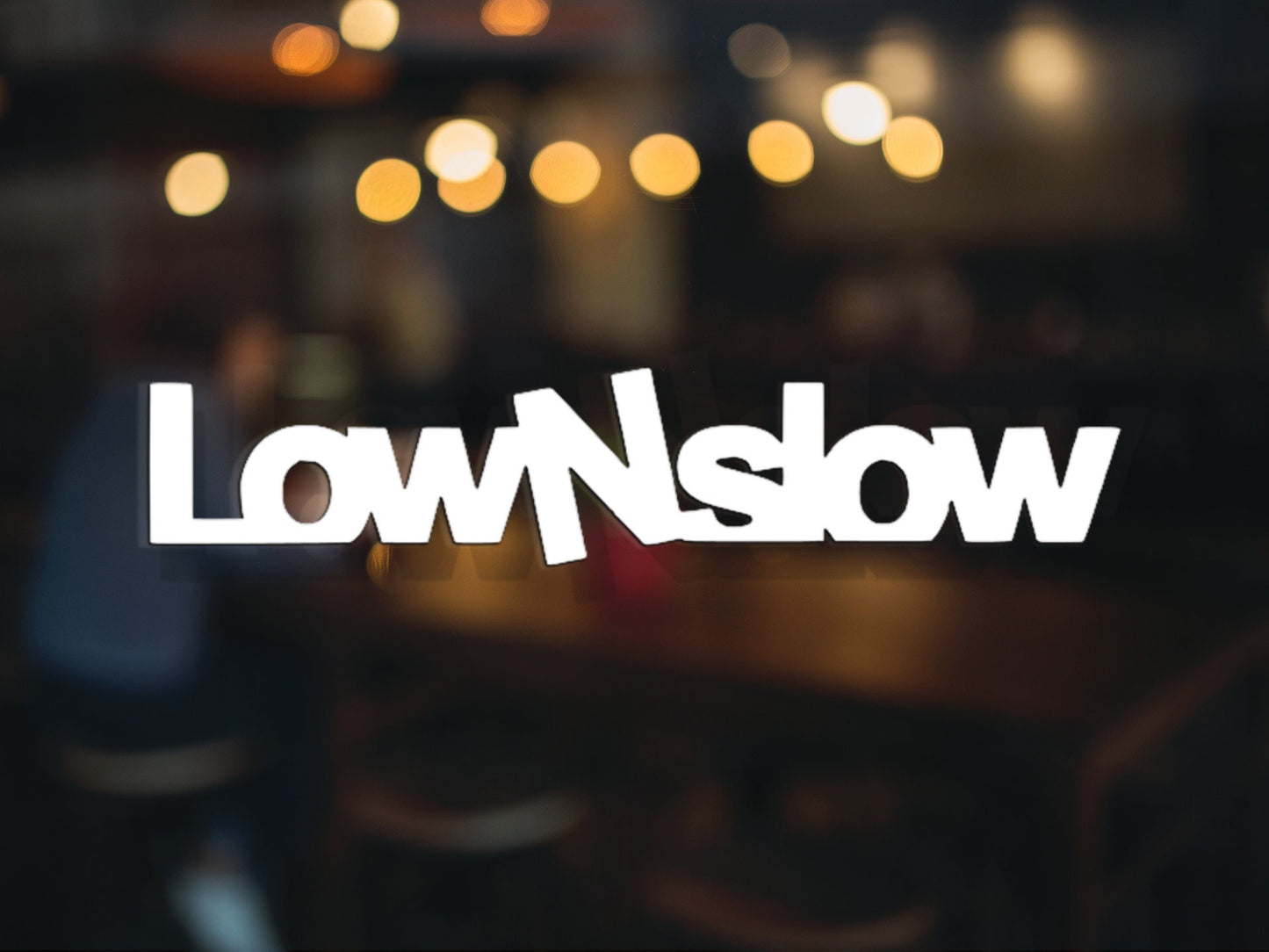Low and Slow LowNSlow Decal - Many Colors & Sizes
