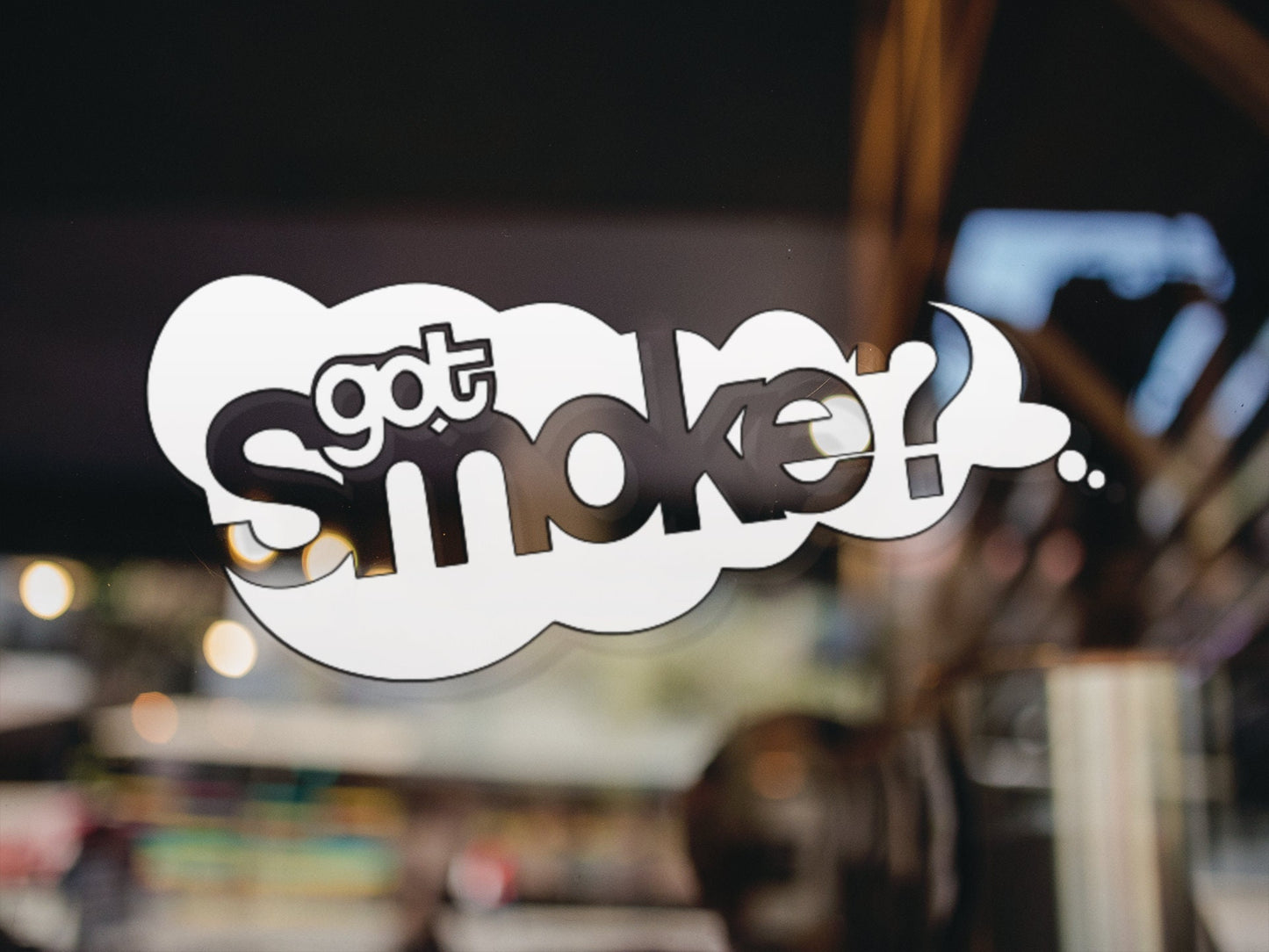 Got Smoke? Decal - Many Colors & Sizes