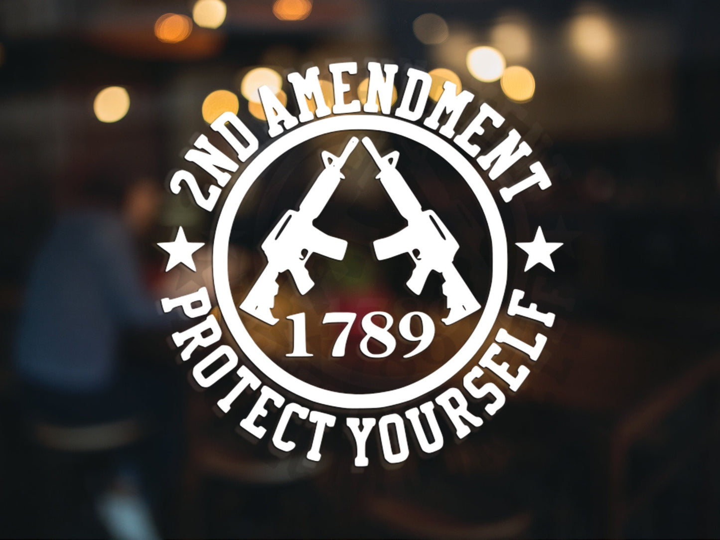 1789 Protect Yourself Decal - Many Colors & Sizes