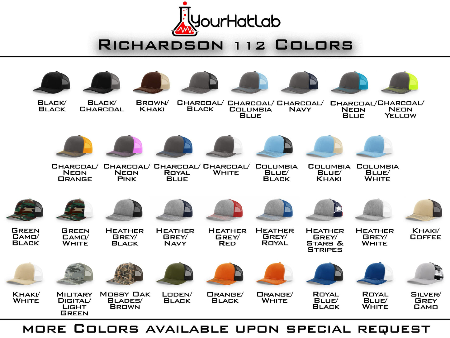 Mountain Range Richardson 112 Trucker Mesh Back Hat