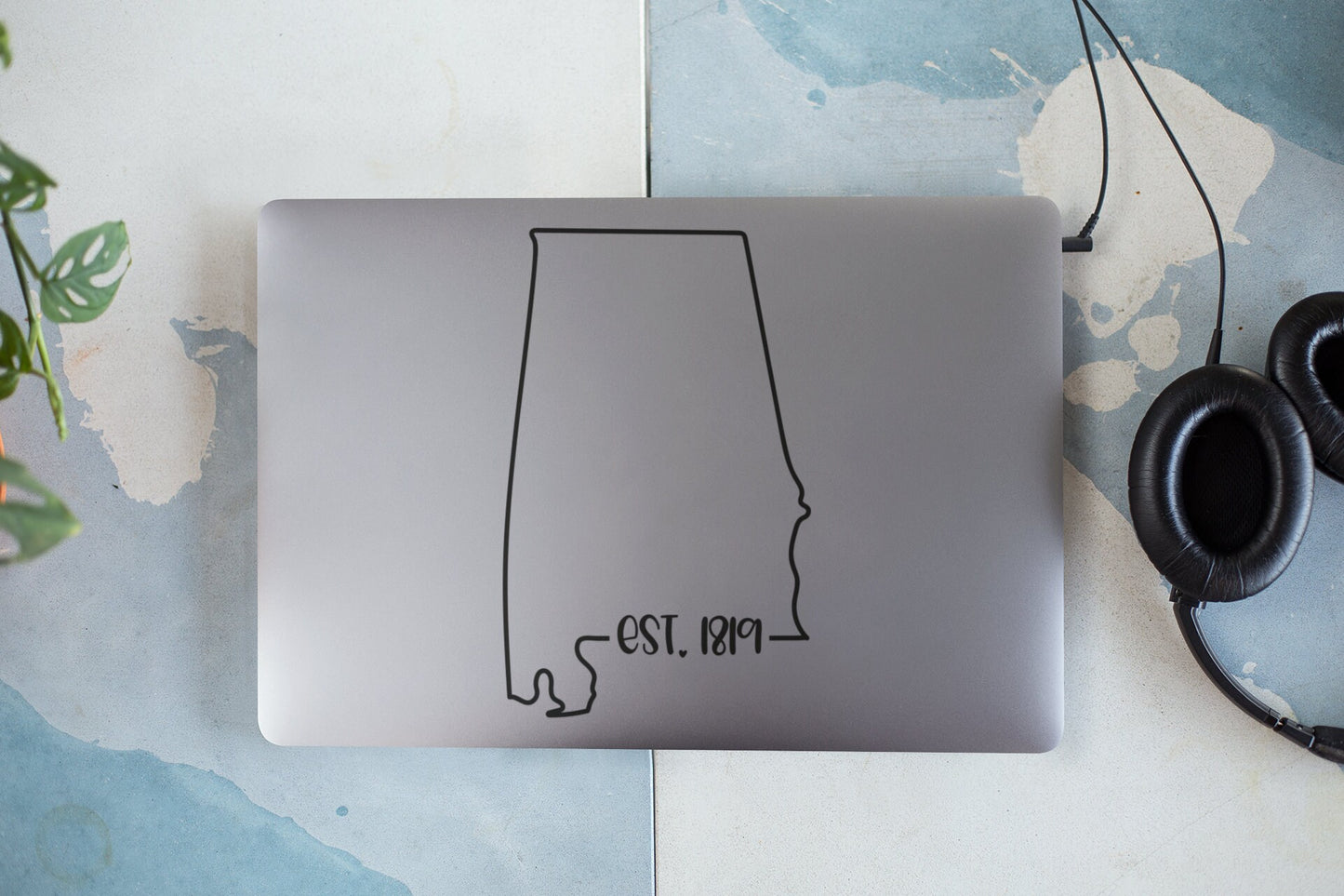 Alabama EST. 1819 Decal - Many Colors & Sizes
