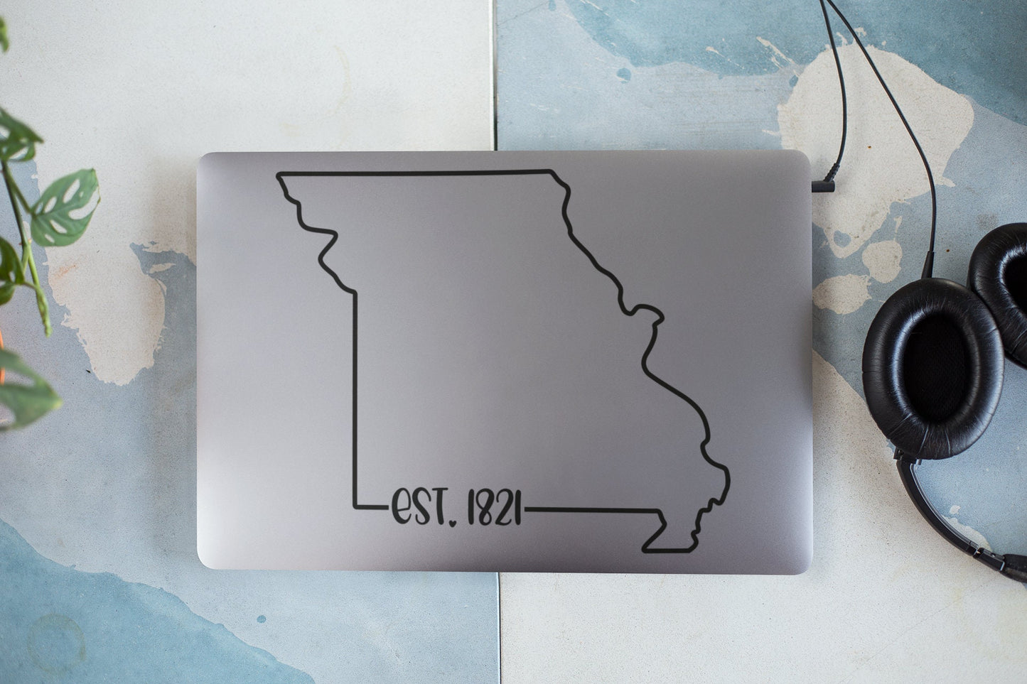 Missouri EST. 1821 Decal - Many Colors & Sizes