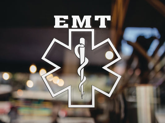 EMT Decal - Many Colors & Sizes
