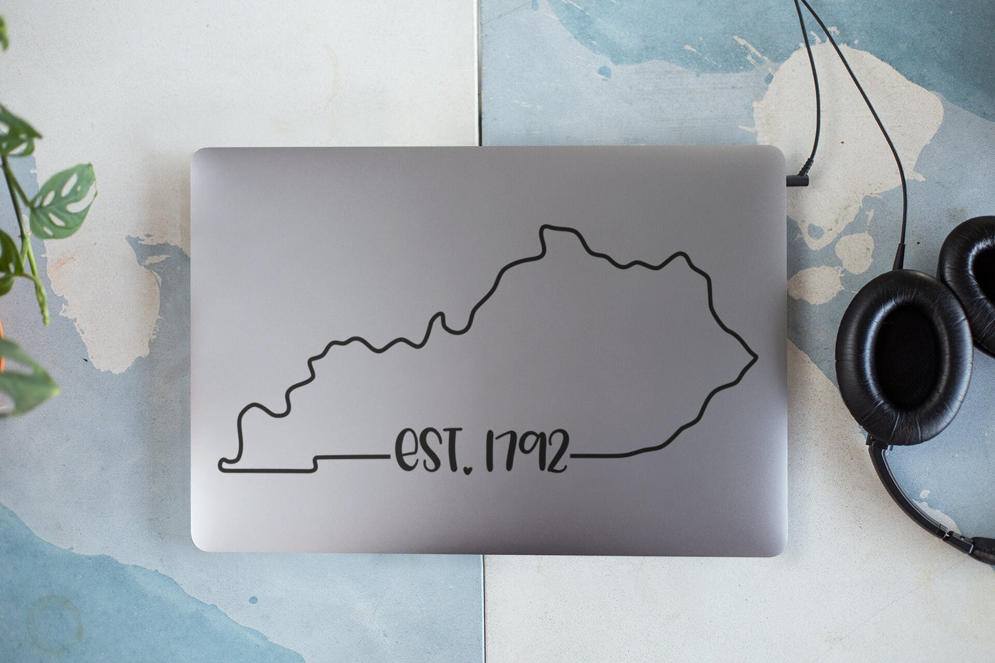 Kentucky EST. 1792 Decal - Many Colors & Sizes