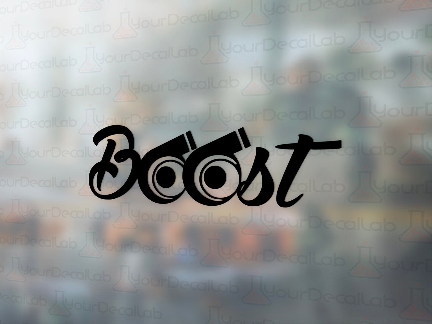 Boost Turbos Decal - Many Colors & Sizes