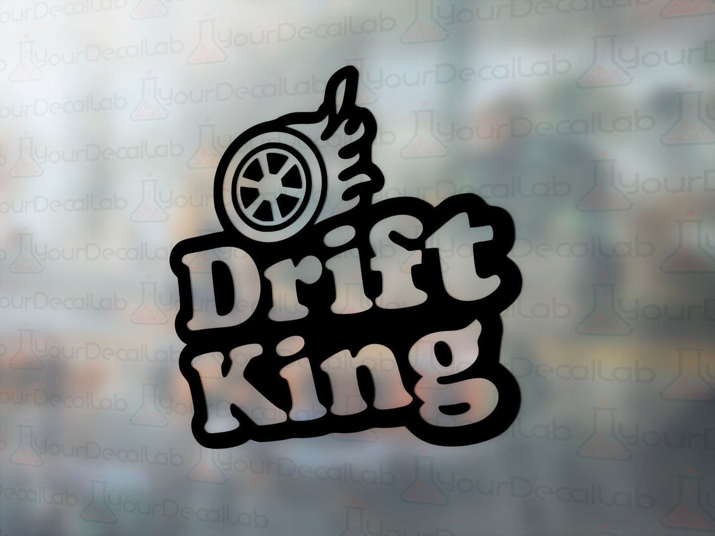 Drift King Decal - Many Colors & Sizes
