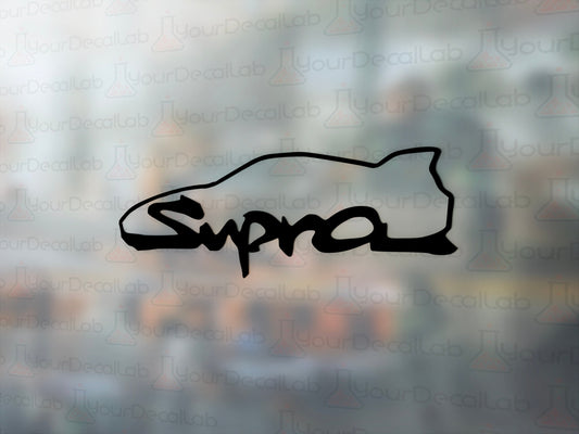 Supra Decal - Many Colors & Sizes