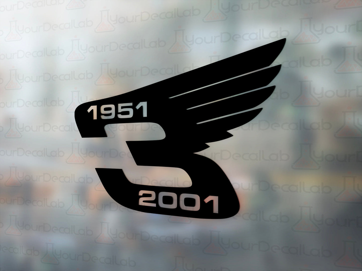 Dale Earnhardt Decal - Many Colors & Sizes