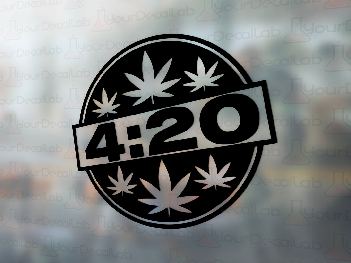 420 Decal - Many Colors & Sizes