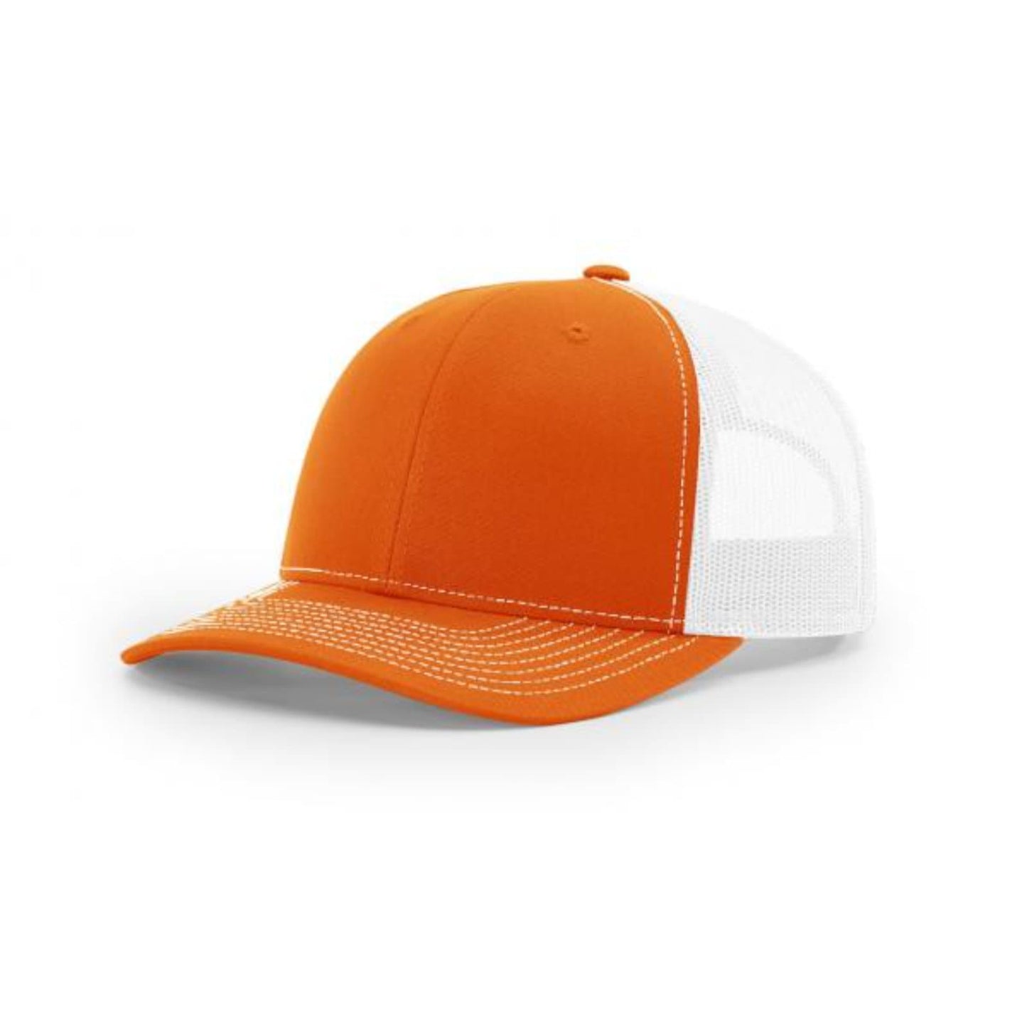 Blank Orange/White Richardson 112 Hat