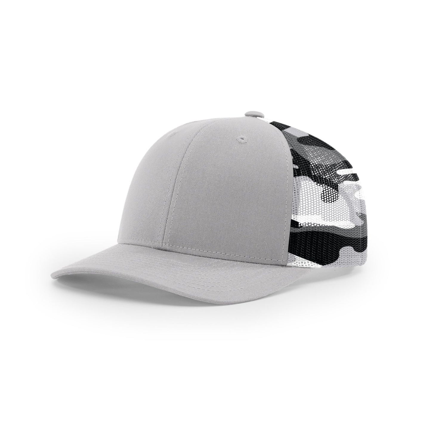 Blank Silver/Grey Camo Richardson 112PM Hat