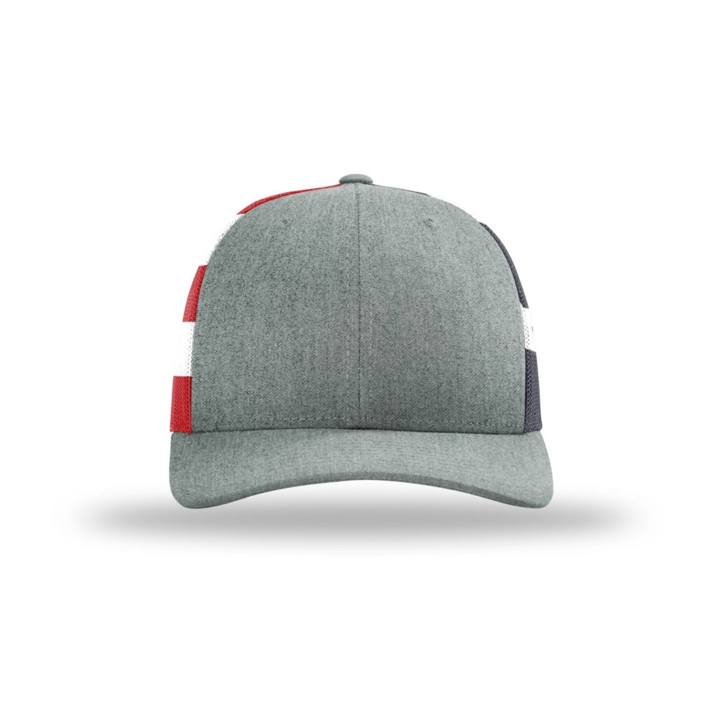 Blank Heather Grey/Stars & Stripes Richardson 112PM Hat