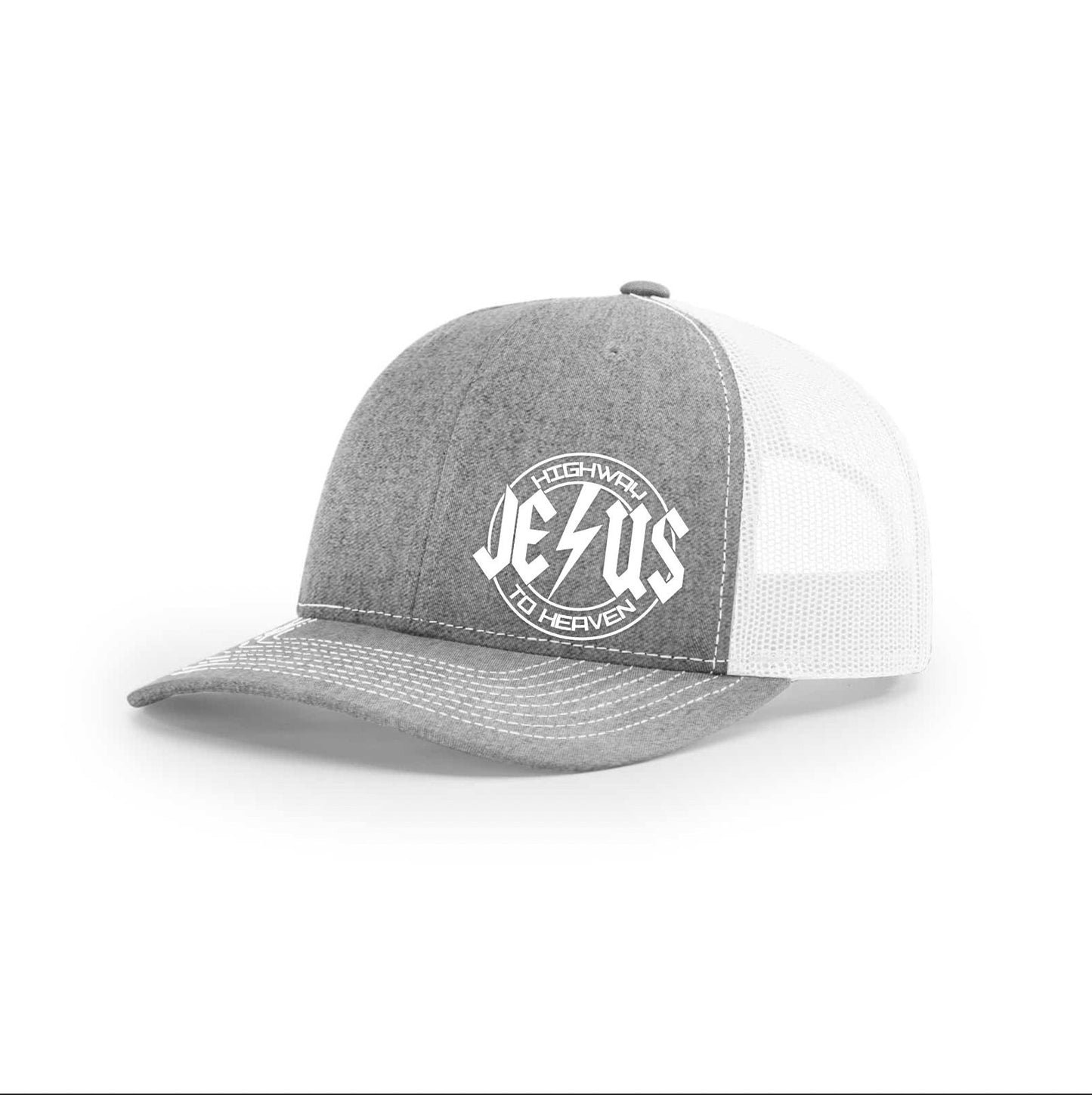 JESUS, Highway To Heaven Richardson 112 Trucker Mesh Back Hat