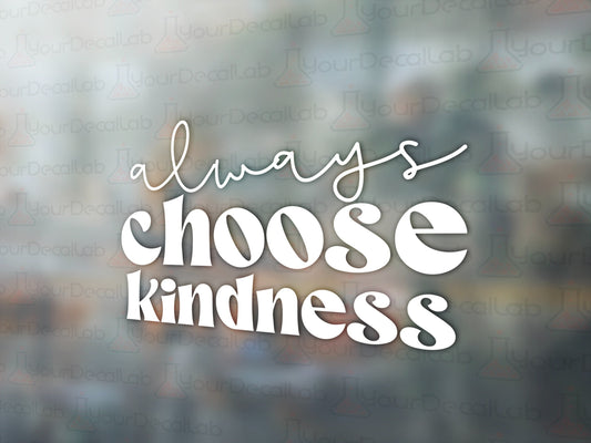 Choose Happiness Decal - Many Colors & Sizes