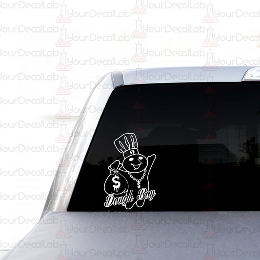 Dough Boy Decal - Many Colors & Sizes