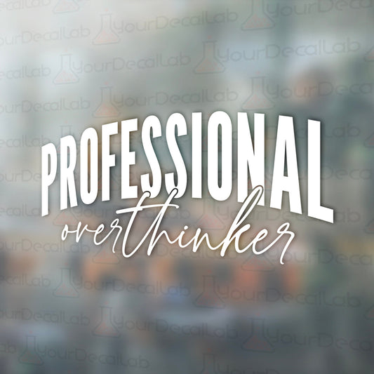 the words professional over a blurred background